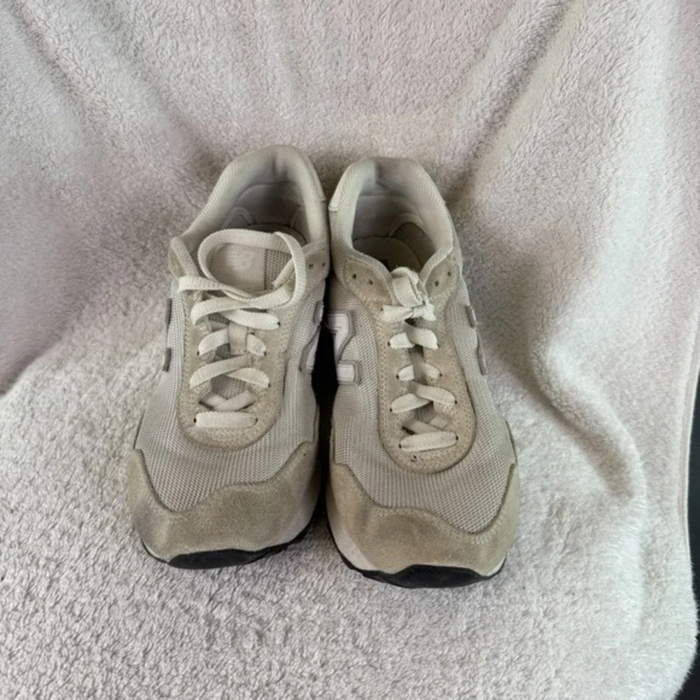 New Balance 515 Womens Shoes Size 9 Suede Mesh Walking Comfort Sneakers WL515WHT